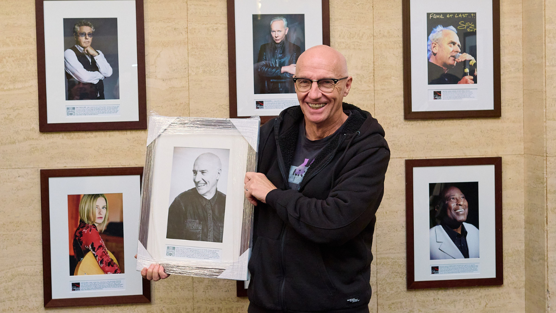 Midge Ure Inducted to Wall of Fame